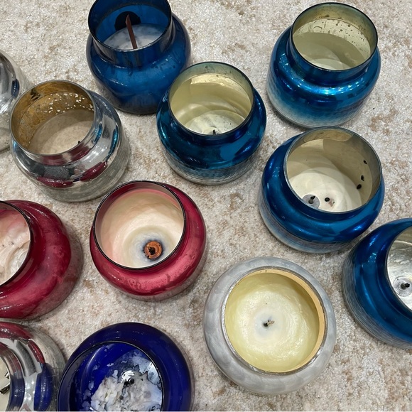 Various empty Capri Blue Anthropologie candle vessels - Picture 5 of 5